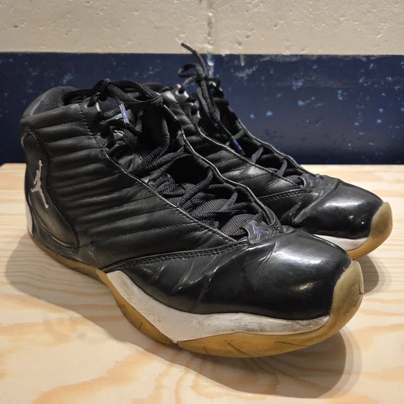 Jordan B-2rue - Black/Metallic Silver/Concord - Basketball Shoes (Size 12) - Picture 3 of 10